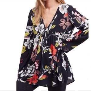 Free People Bella Floral Tunic